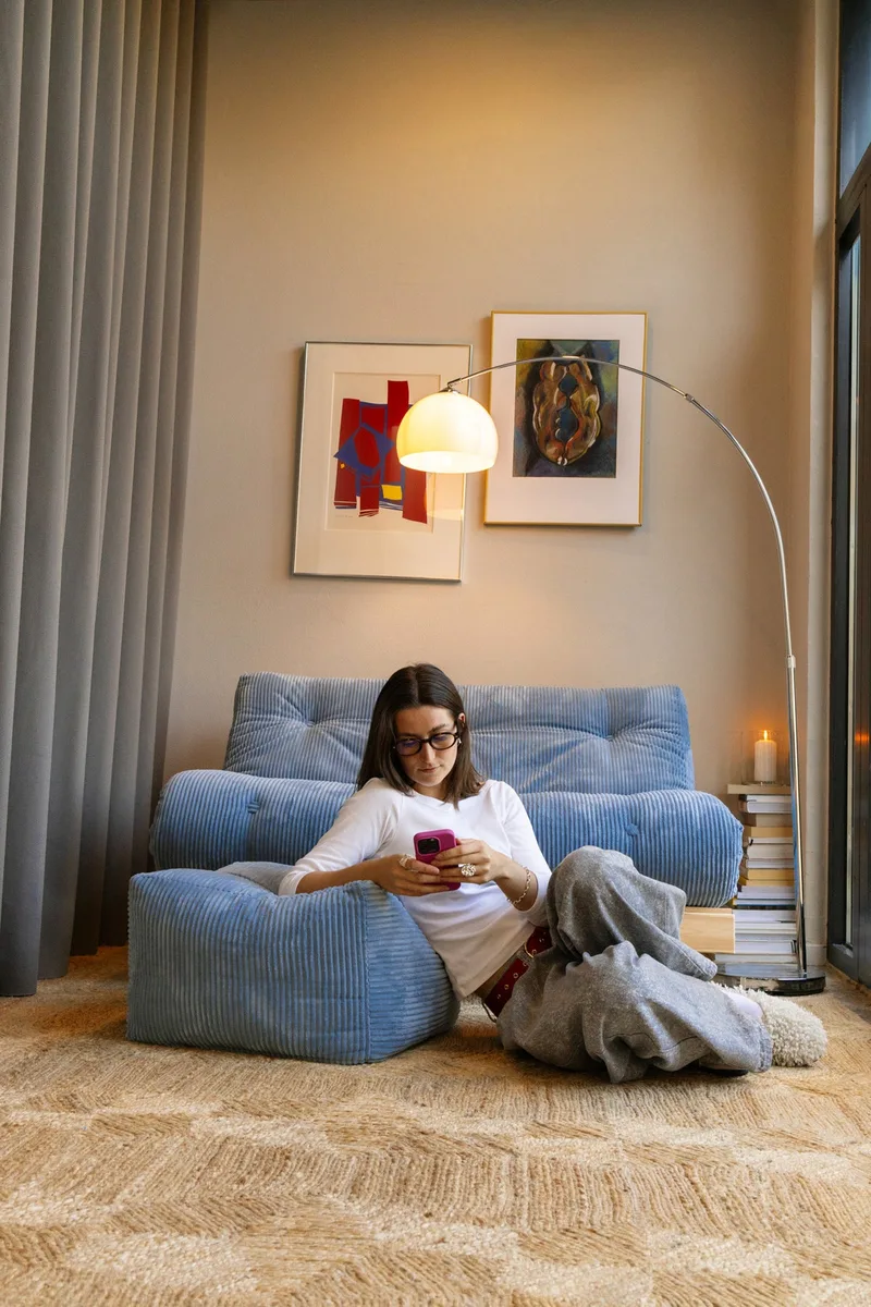BUDDY POUF DARK COCOA de Karup Design – photo d’ambiance 10 sur 12