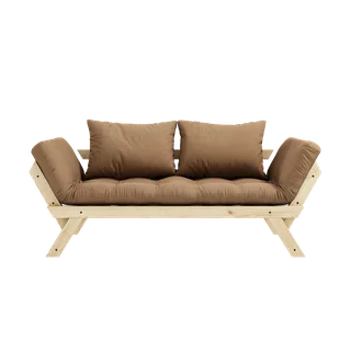 BEBOP CLEAR LACQUERED W. 4-LAYER MIXED MATTRESS MOCCA von Karup Design – Produktfoto 3 von 16
