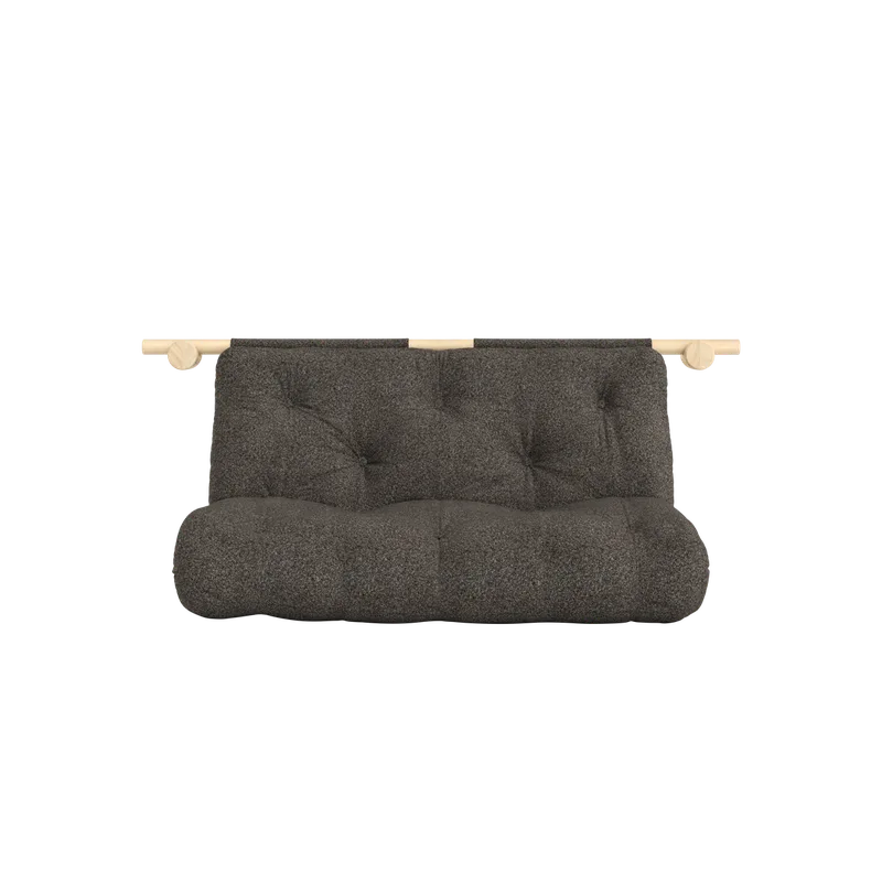 HOOKED RAW 135 X 200 W. BRAVO MATTRESS MELLOW BROWN by Karup Design – product photo 3 of 18
