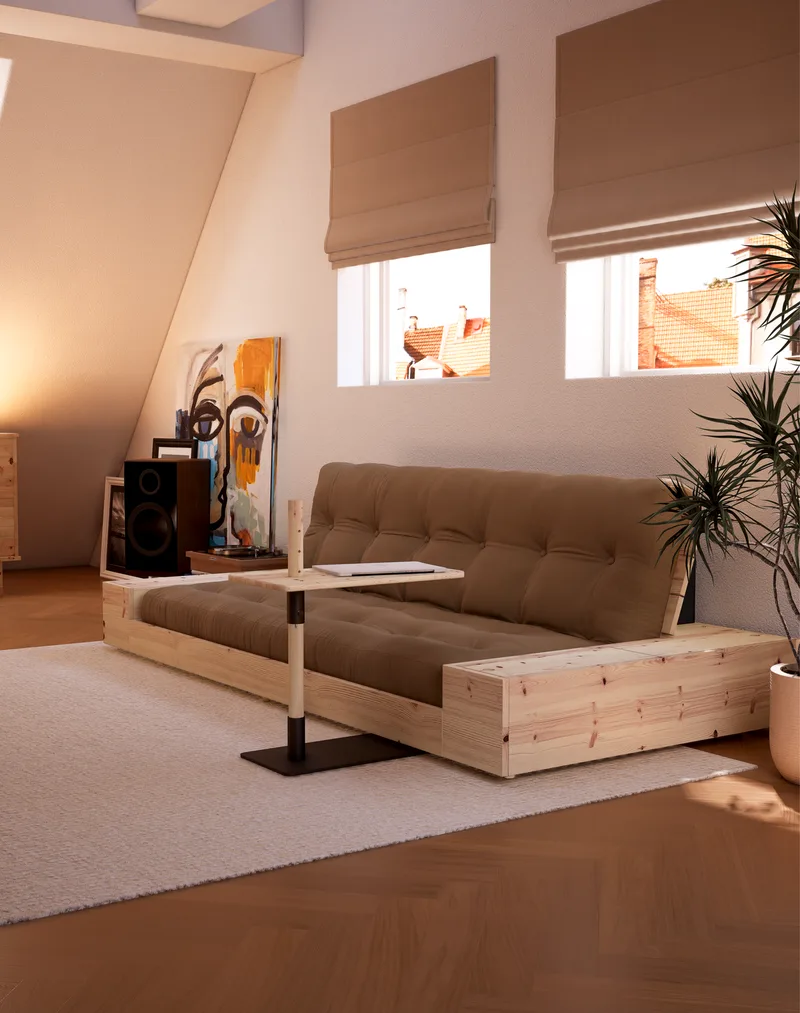 ADJUST TABLE CLEAR LACQUERED by Karup Design – interior photo 5 of 9