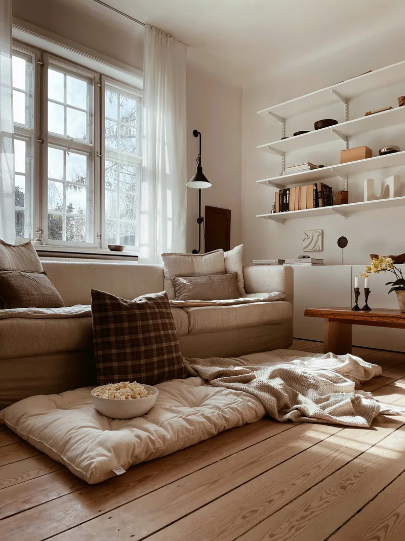 BED IN A BAG WHEAT BEIGE von Karup Design – Ambientefoto 4 von 6