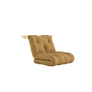 HOOKED RAW 75 X 200 W. BRAVO MATTRESS GOLDEN OCHRE van Karup Design – productfoto 13 van 13