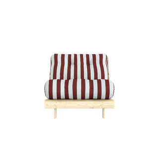 ROOTS RAW 90 X 200 W. ROOTS MATTRESS BURGUNDY-LIGHT BLUE by Karup Design – product photo 5 of 11