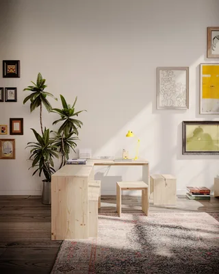 JOIN-IN DINING TABLE RAW von Karup Design – Ambientefoto 9 von 14
