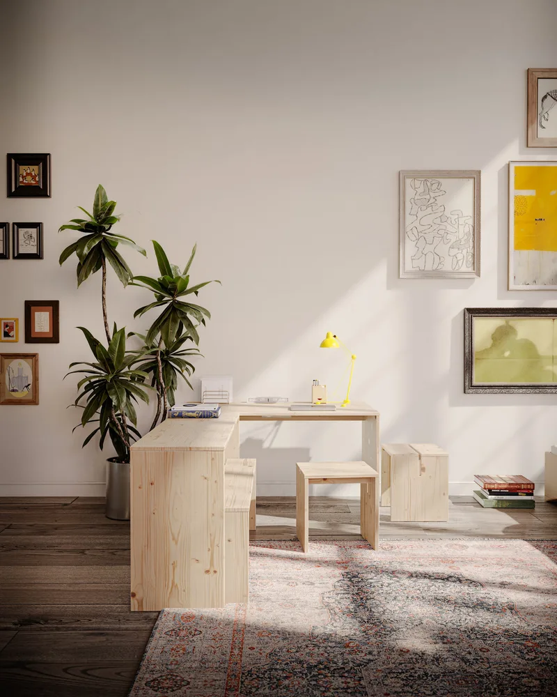 JOIN-IN DINING TABLE RAW von Karup Design – Ambientefoto 9 von 14