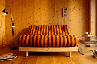 ROOTS RAW 160 X 200 W. ROOTS MATTRESS ORANGE-BROWN van Karup Design – sfeerfoto 5 van 11