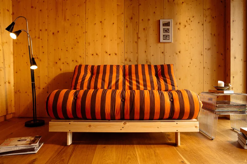 ROOTS RAW 160 X 200 W. ROOTS MATTRESS ORANGE-BROWN van Karup Design – sfeerfoto 5 van 11