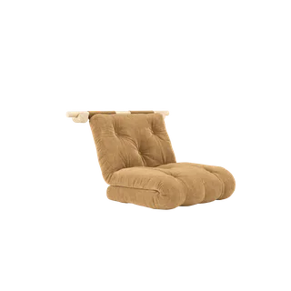HOOKED RAW 75 x 200 W. BRAVO MATTRESS FUDGE BROWN by Karup Design – product photo 13 of 13