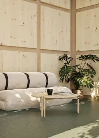 STICKS TABLE LOW LUSH GREEN van Karup Design – sfeerfoto 2 van 11