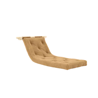 HOOKED RAW 75 x 200 W. BRAVO MATTRESS FUDGE BROWN by Karup Design – product photo 1 of 13