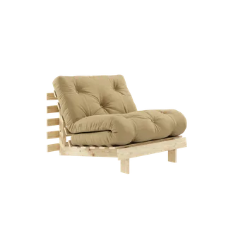 ROOTS RAW 90 X 200 W. ROOTS MATTRESS WHEAT BEIGE van Karup Design – productfoto 8 van 8