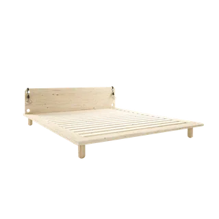 PEEK BED CLEAR LACQUERED 140 X 200 W. 2 BED LAMPS by Karup Design – product photo 13 of 13