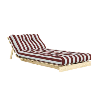 ROOTS RAW 90 X 200 W. ROOTS MATTRESS BURGUNDY-LIGHT BLUE by Karup Design – product photo 1 of 11