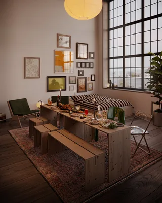JOIN-IN DINING TABLE RAW von Karup Design – Ambientefoto 7 von 14