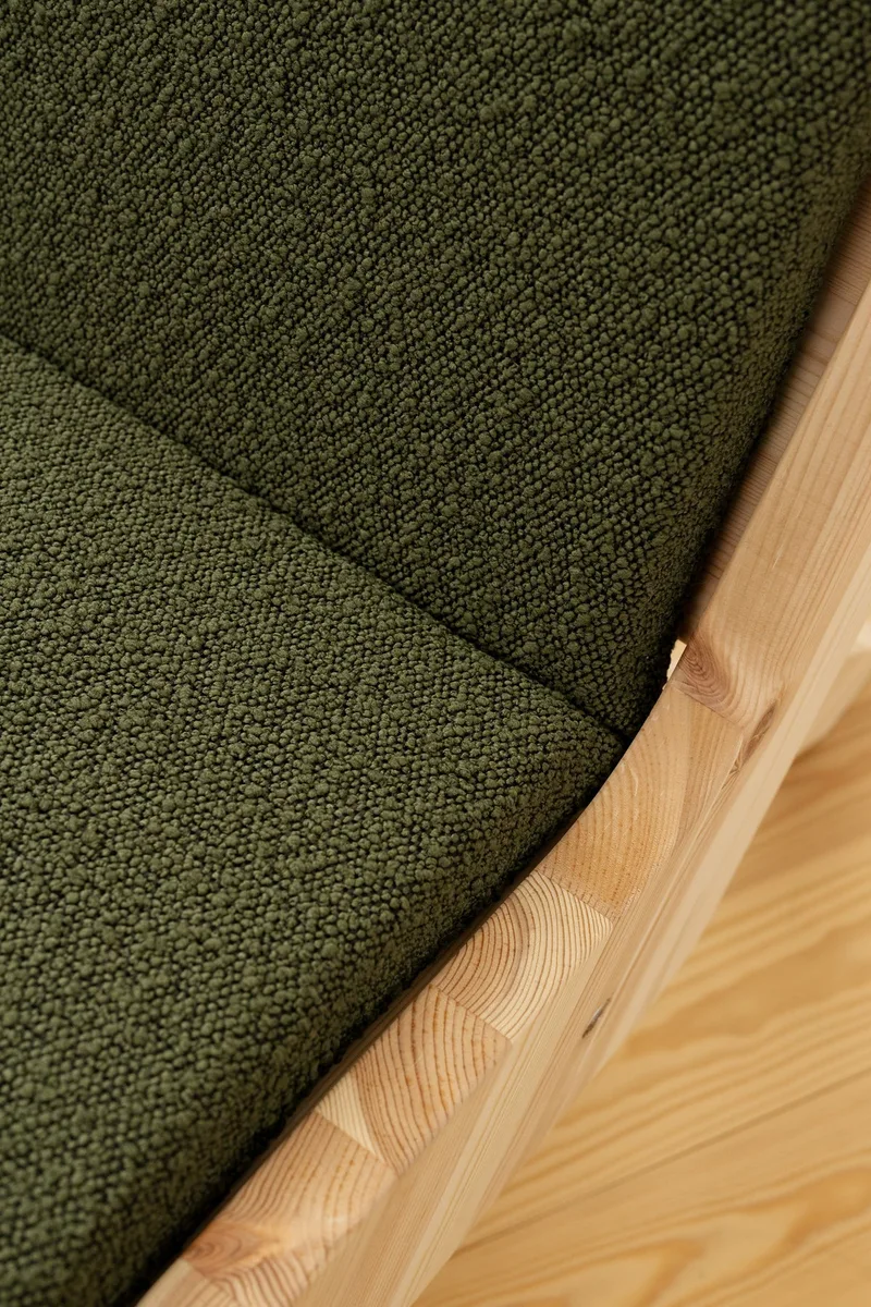 SWAY LOUNGE CHAIR RAW W. PEBBLE BEIGE MATTRESS by Karup Design – interior photo 9 of 13