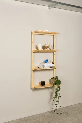 GROOVE SHELVING NARROW RAW by Karup Design – interior photo 5 of 15