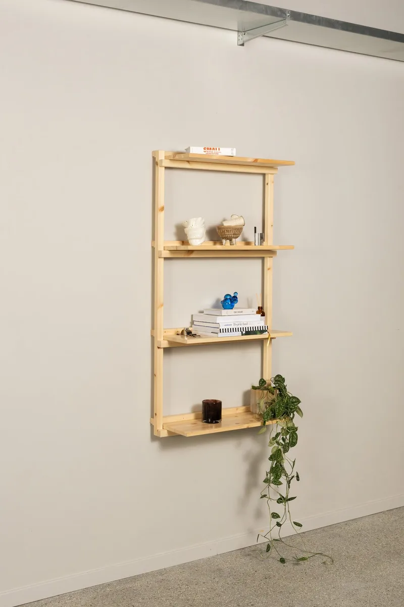 GROOVE SHELVING NARROW RAW by Karup Design – interior photo 5 of 15