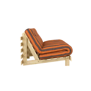 ROOTS RAW 160 X 200 W. ROOTS MATTRESS ORANGE-BROWN van Karup Design – productfoto 4 van 11