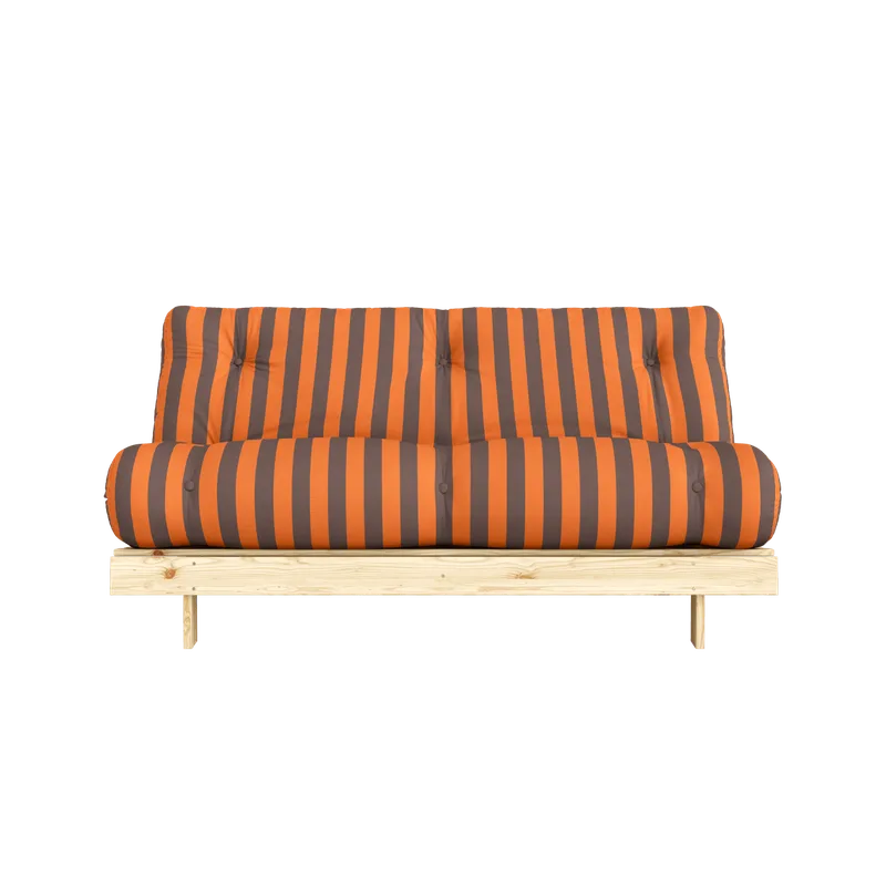 ROOTS RAW 160 X 200 W. ROOTS MATTRESS ORANGE-BROWN van Karup Design – productfoto 6 van 11