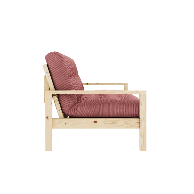 KNOB CLEAR LACQUERED W. 5-LAYER MIXED MATTRESS SORBET PINK by Karup Design – product photo 1 of 17
