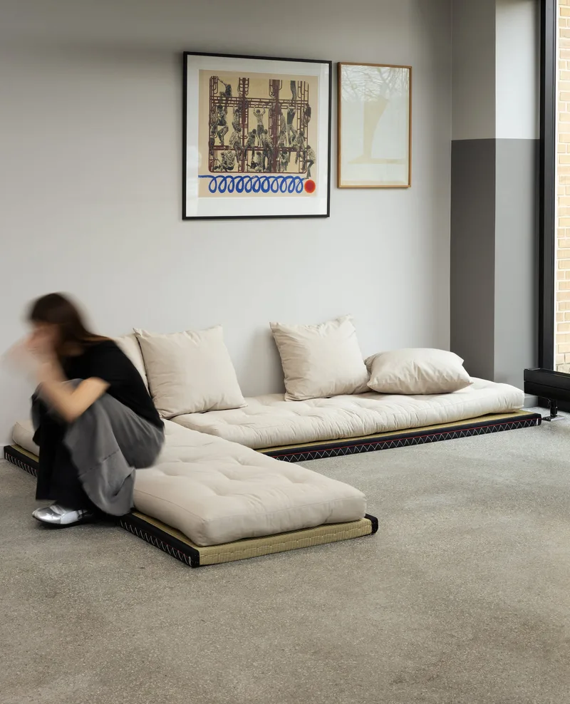 CHICO GREY W. 2 TATAMI 80 X 200 W. 2 CHICO MATTRESS SET GREY van Karup Design – sfeerfoto 11 van 13