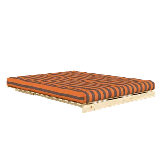 ROOTS RAW 160 X 200 W. ROOTS MATTRESS ORANGE-BROWN van Karup Design – productfoto 3 van 11