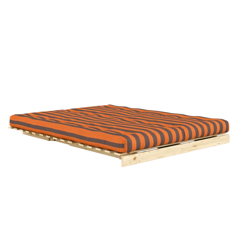 ROOTS RAW 160 X 200 W. ROOTS MATTRESS ORANGE-BROWN van Karup Design – productfoto 3 van 11