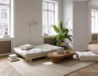 LEAN RAW 130 X 200 W. ALPHA MATTRESS GREY by Karup Design – interior photo 3 of 18