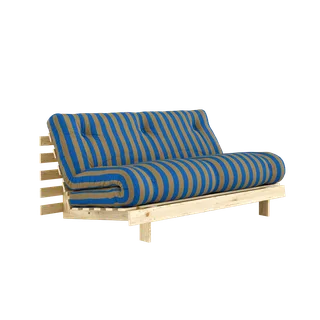 ROOTS RAW 160 X 200 W. ROOTS MATTRESS BROWN-BLUE van Karup Design – productfoto 12 van 12