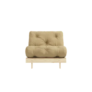 ROOTS RAW 90 X 200 W. ROOTS MATTRESS WHEAT BEIGE van Karup Design – productfoto 4 van 8