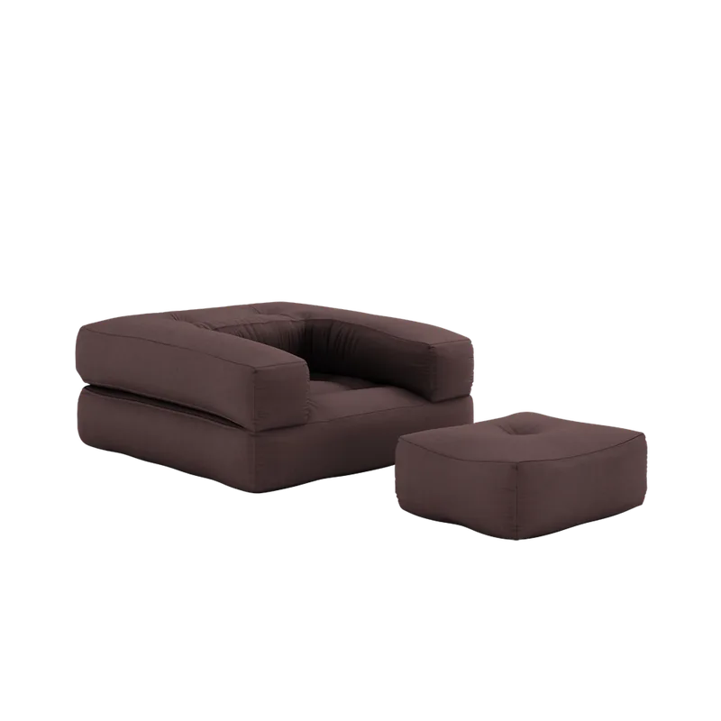 CUBE CHAIR BROWN van Karup Design – productfoto 13 van 13