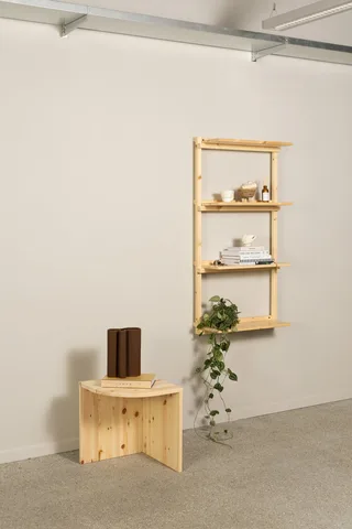GROOVE SHELVING NARROW RAW by Karup Design – interior photo 11 of 15