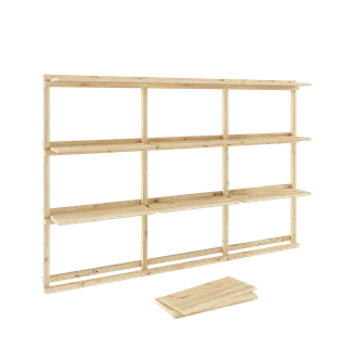 GROOVE SHELVING BIG RAW by Karup Design – product photo 2 of 17