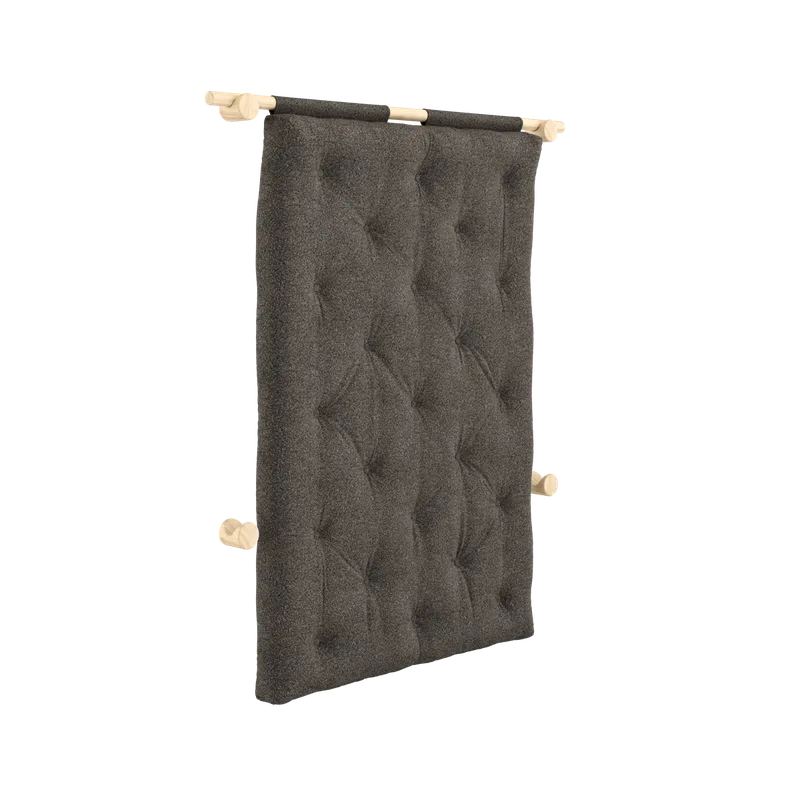HOOKED RAW 135 X 200 W. BRAVO MATTRESS MELLOW BROWN by Karup Design – product photo 4 of 18