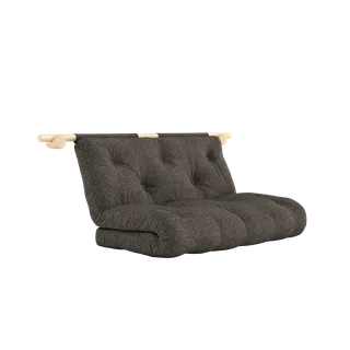 HOOKED RAW 135 X 200 W. BRAVO MATTRESS MELLOW BROWN by Karup Design – product photo 18 of 18
