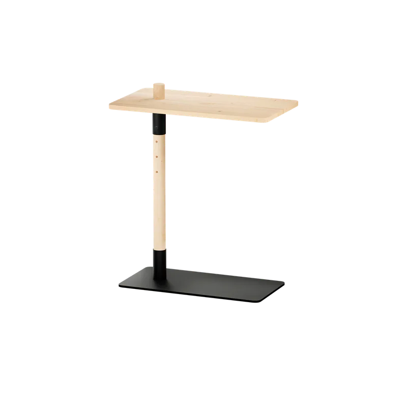 ADJUST TABLE CLEAR LACQUERED by Karup Design – product photo 1 of 9