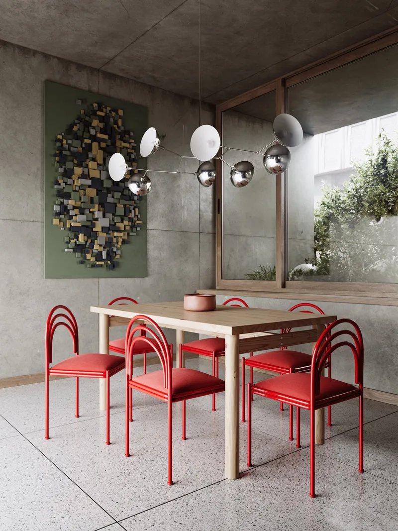 PACE DINING TABLE CLEAR LACQUERED von Karup Design – Ambientefoto 4 von 5