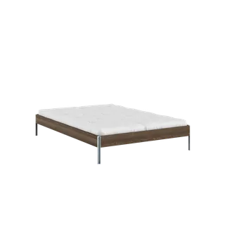 CORE BED CAROB BROWN 140 X 200 van Karup Design – productfoto 1 van 6