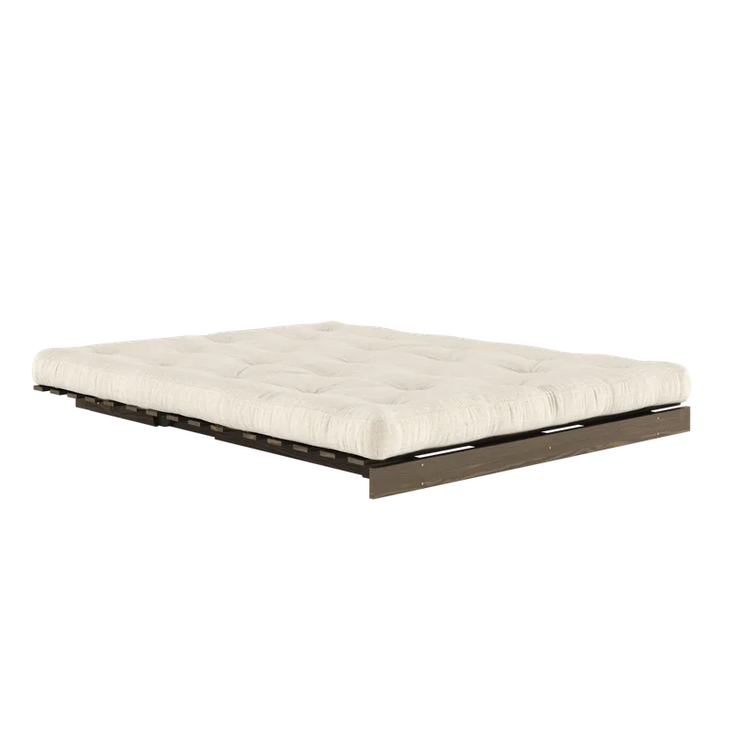ROOTS CAROB BROWN 160 X 200 W. ROOTS MATTRESS LINEN van Karup Design – productfoto 1 van 9