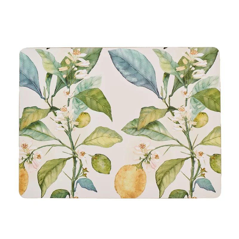 Citrus 4-pack bordstabletter by Klippan Yllefabrik in Multi – product photo