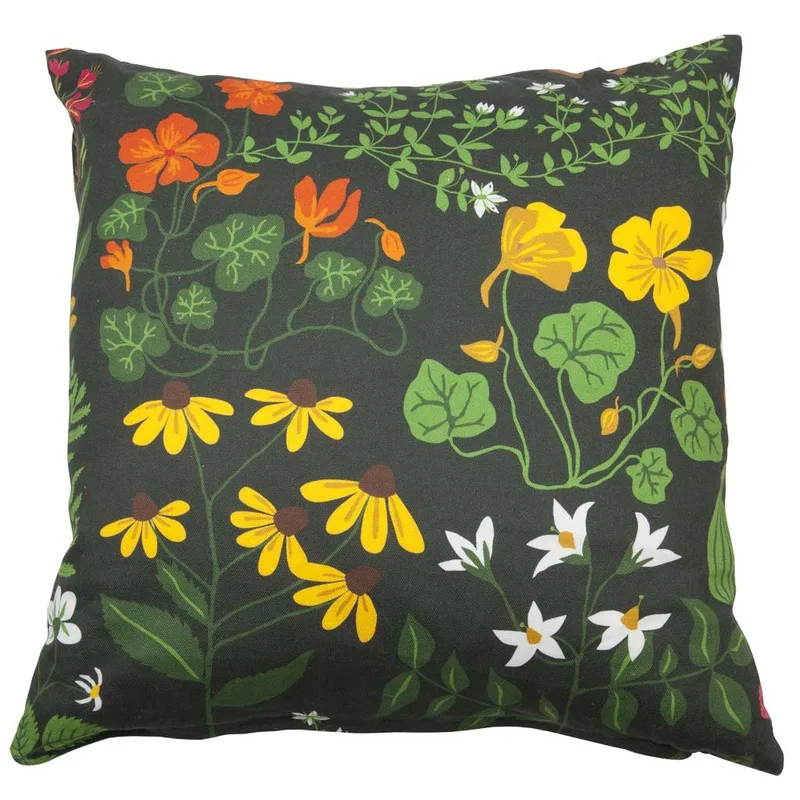 Leksand kuddfodral by Klippan Yllefabrik in Grön – product photo