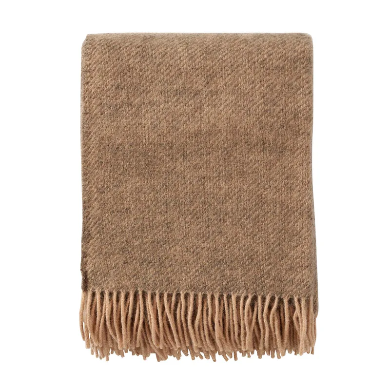 Gotland van Klippan Yllefabrik in Beige – productfoto