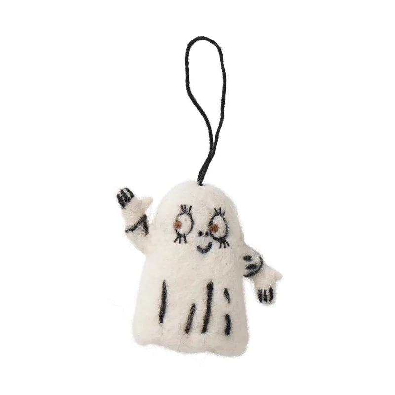 Lilla spöket Laban ornament von Klippan Yllefabrik in White – Produktfoto