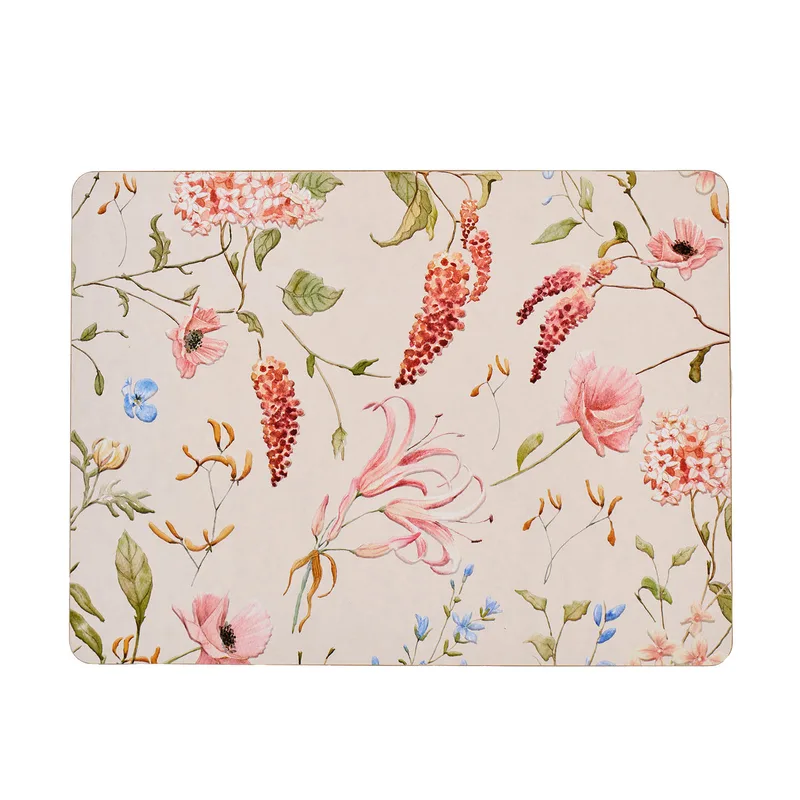 Romantica pastel 4-pack bordstabletter by Klippan Yllefabrik in Multi – product photo