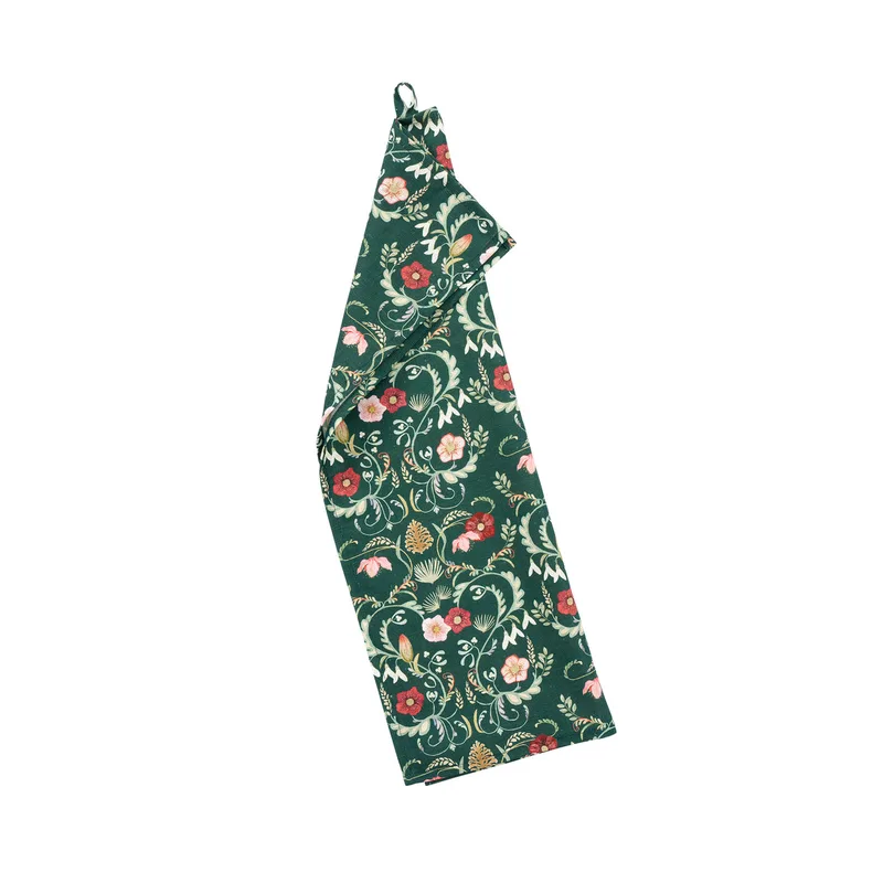 Hilda kökshandduk by Klippan Yllefabrik in Green – product photo