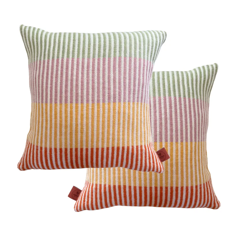 Rib kuddfodral by Klippan Yllefabrik in Multi – product photo