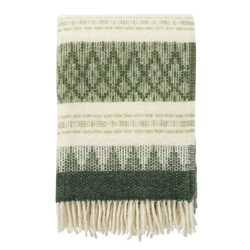 Freja by Klippan Yllefabrik in Skogsgrön – product photo