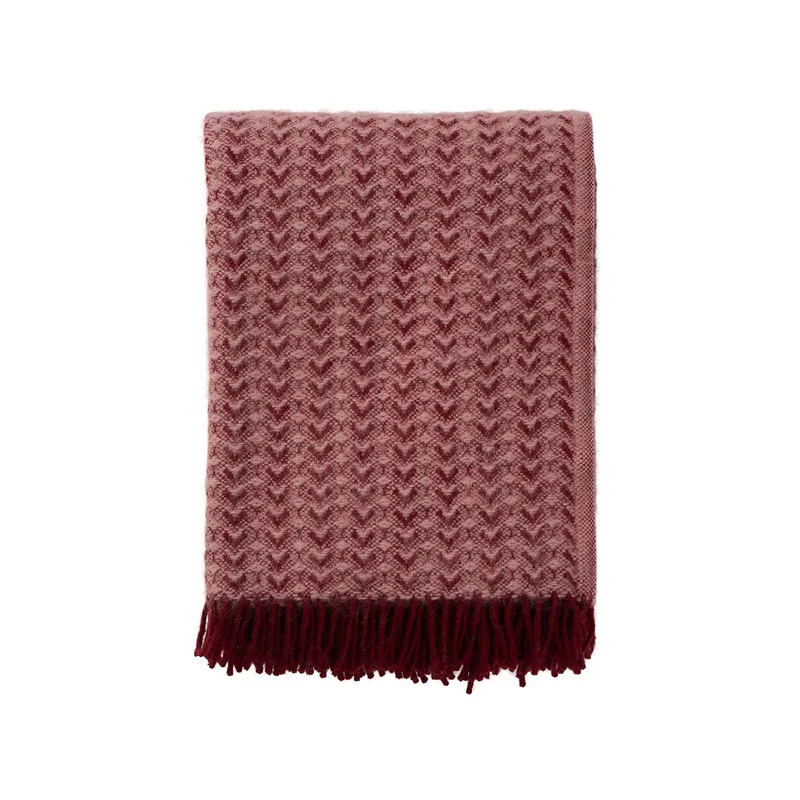 Ilse by Klippan Yllefabrik in Bordeaux/rosa – product photo