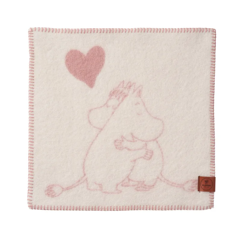 Moomin in love sittunderlag van Klippan Yllefabrik in Pink – productfoto