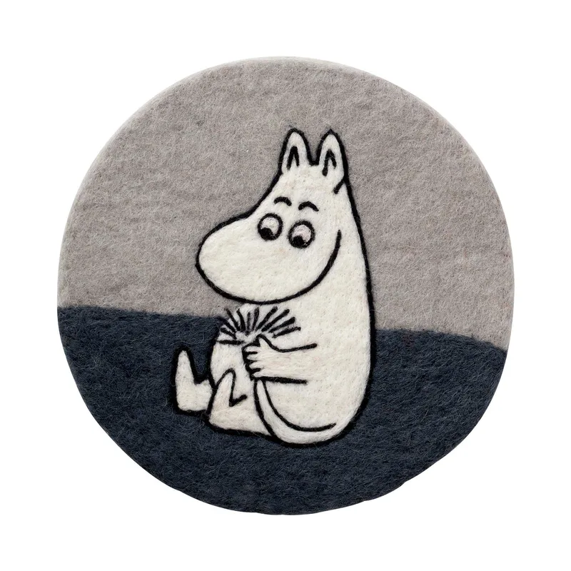 Moomin van Klippan Yllefabrik in Grå – productfoto